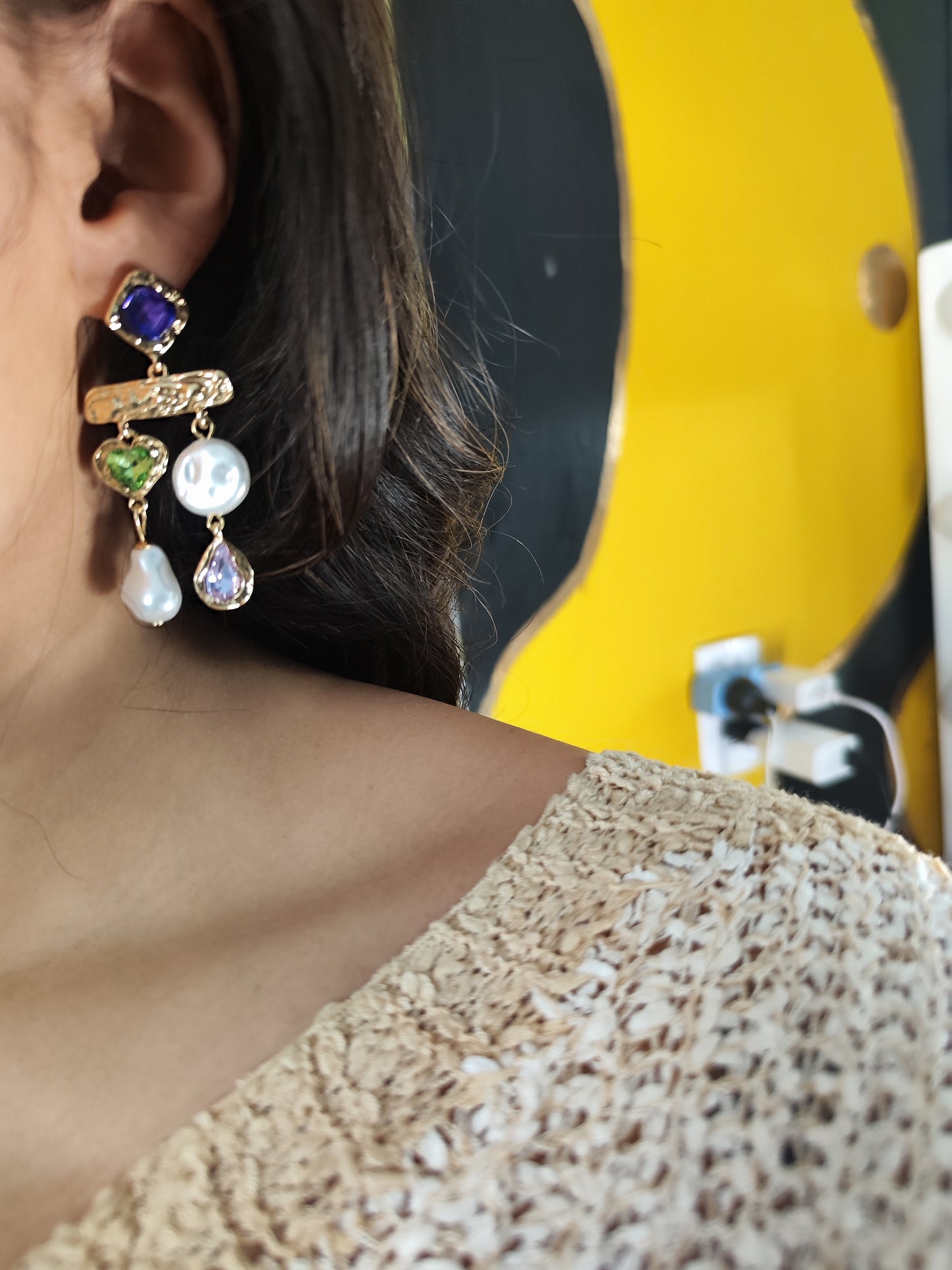 Aretes vitral