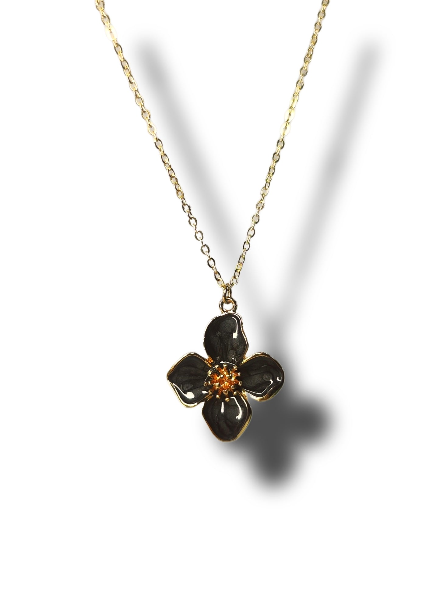 collar black flower🖤