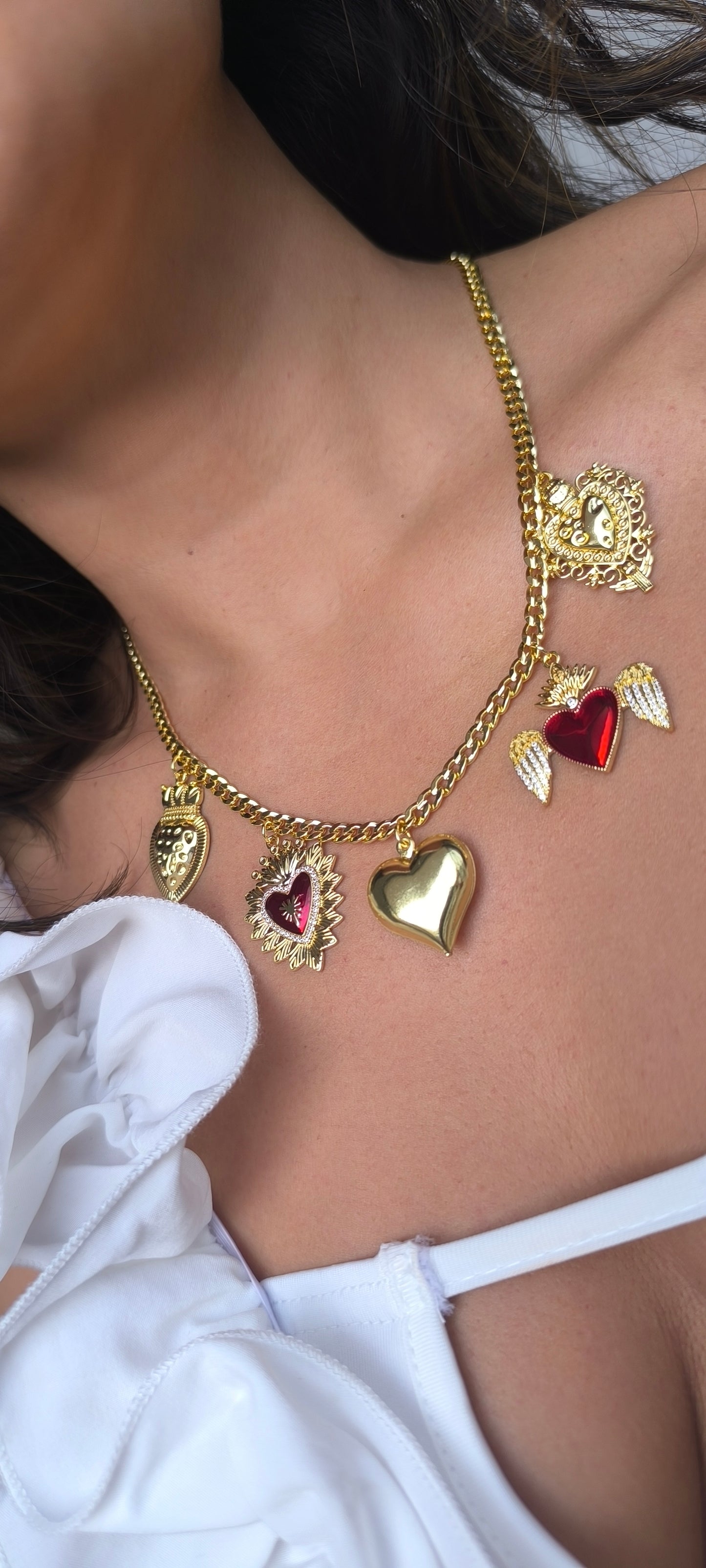 Collar de sagrado corazones❤️🔥