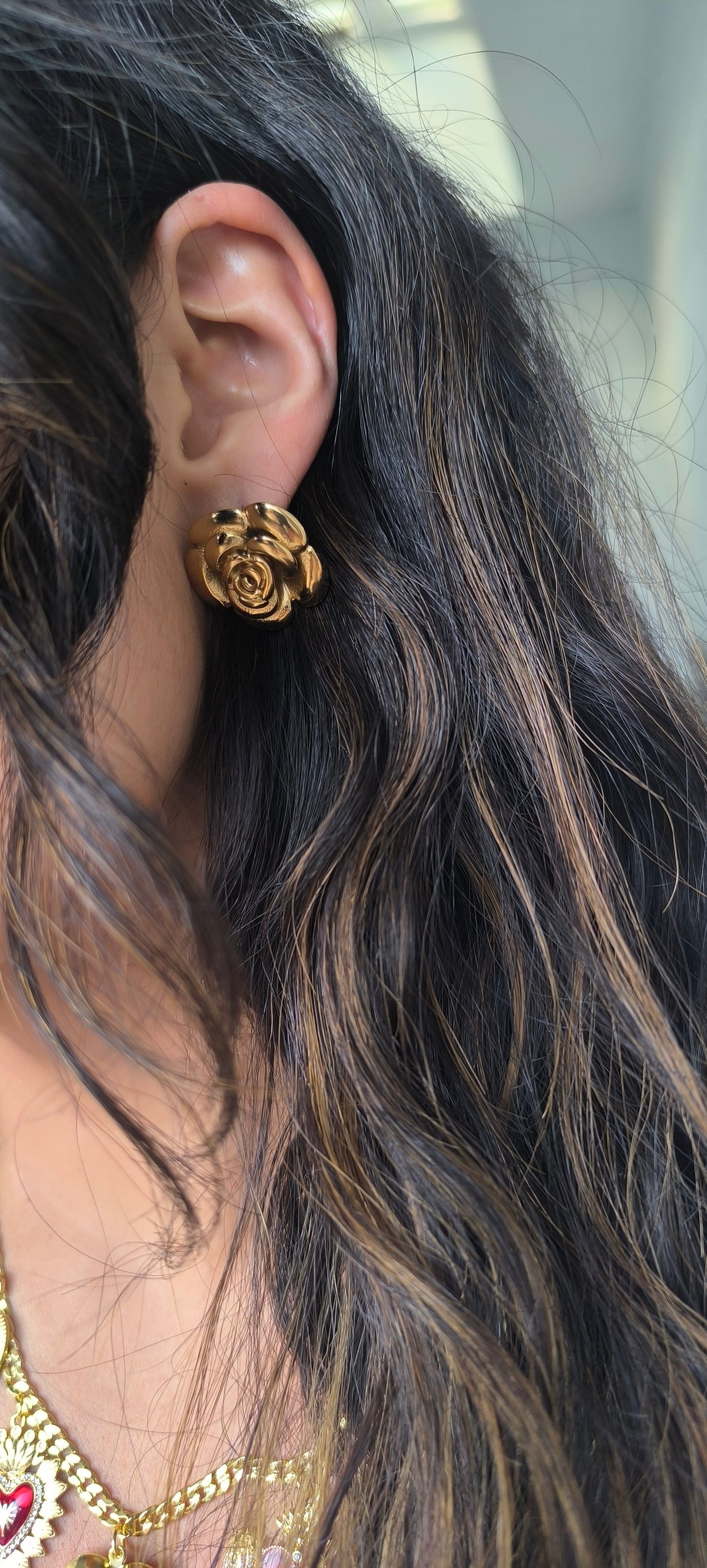 Aretes de rosas 🌹