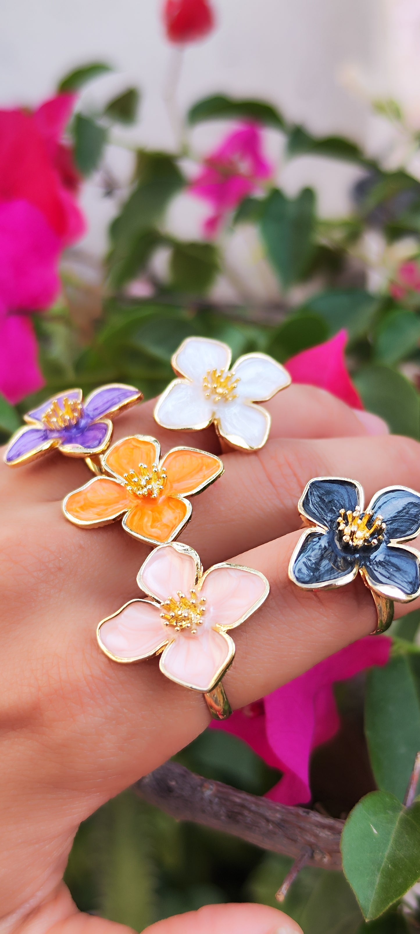 Anillos de flor🌸