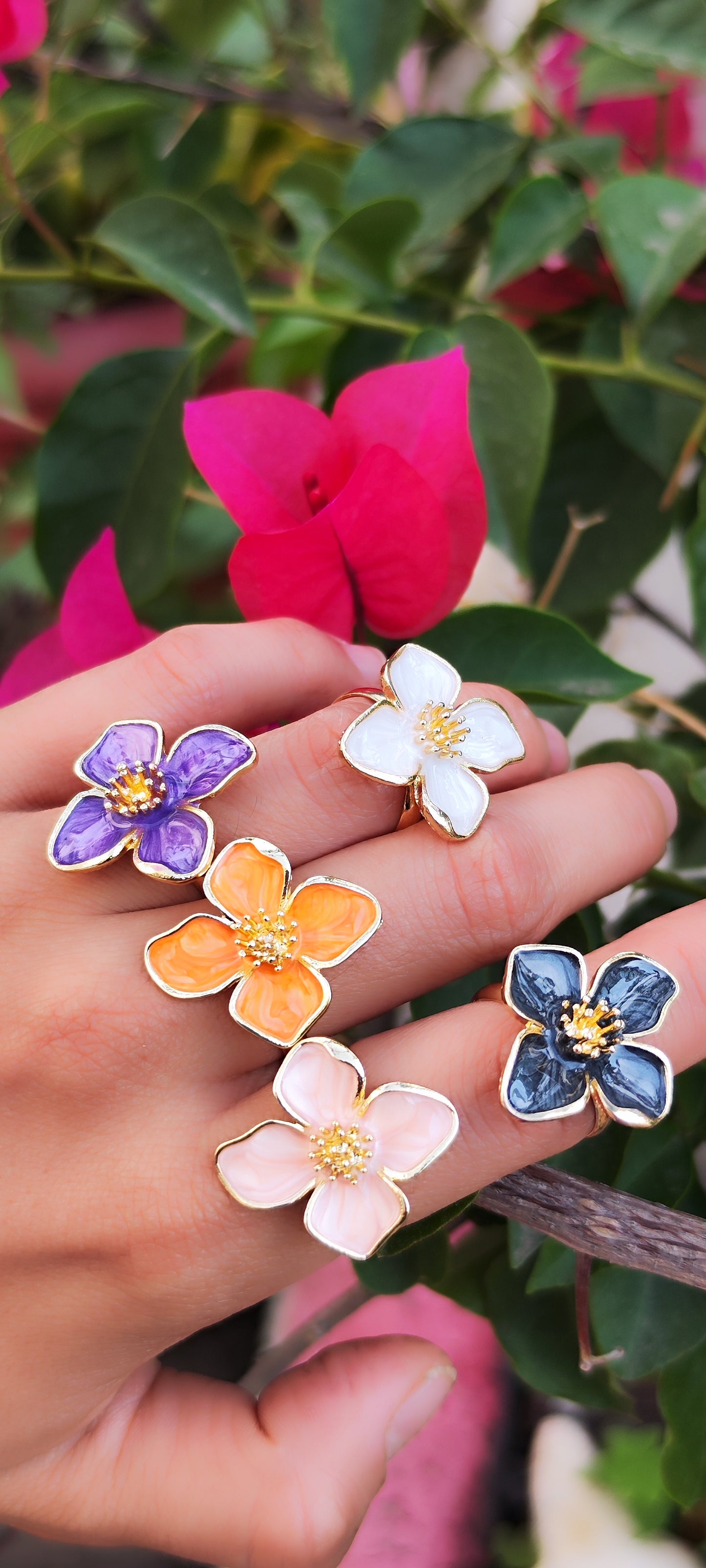 Anillos de flor🌸