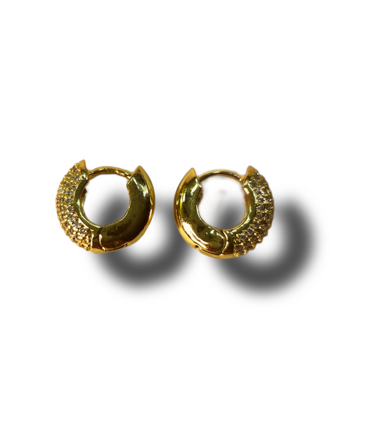 crystal hoops ✨