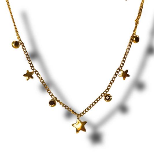 collar black star