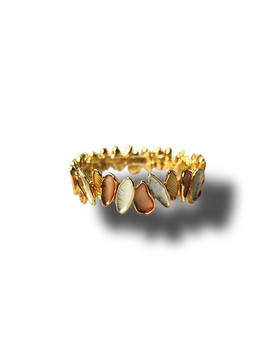 brazalete tierra dorada