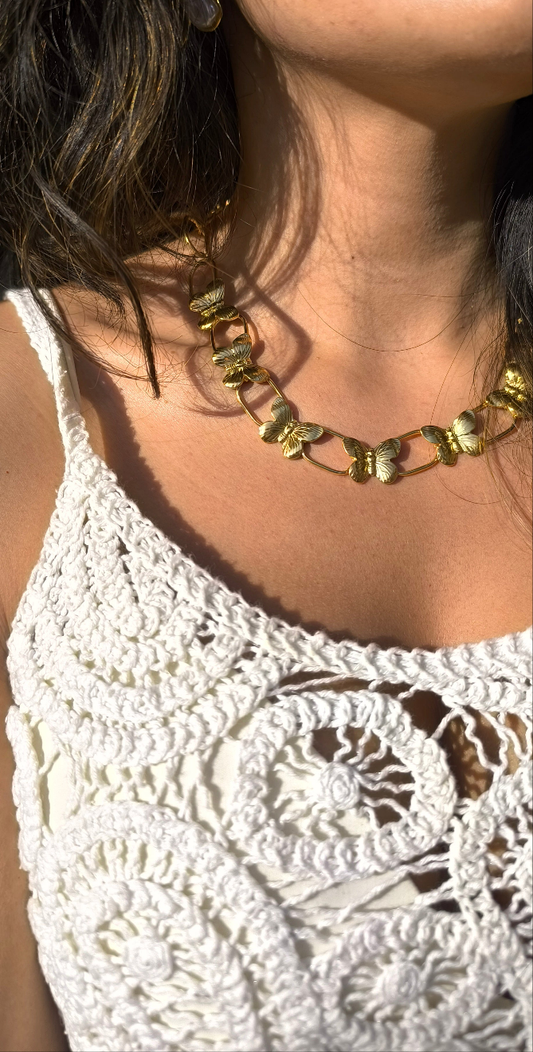 Collar de mariposas 🦋