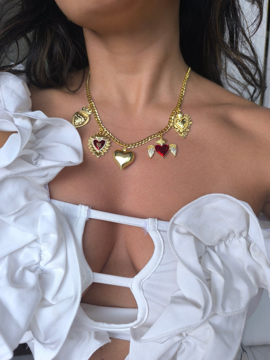 Collar de sagrado corazones❤️‍🔥