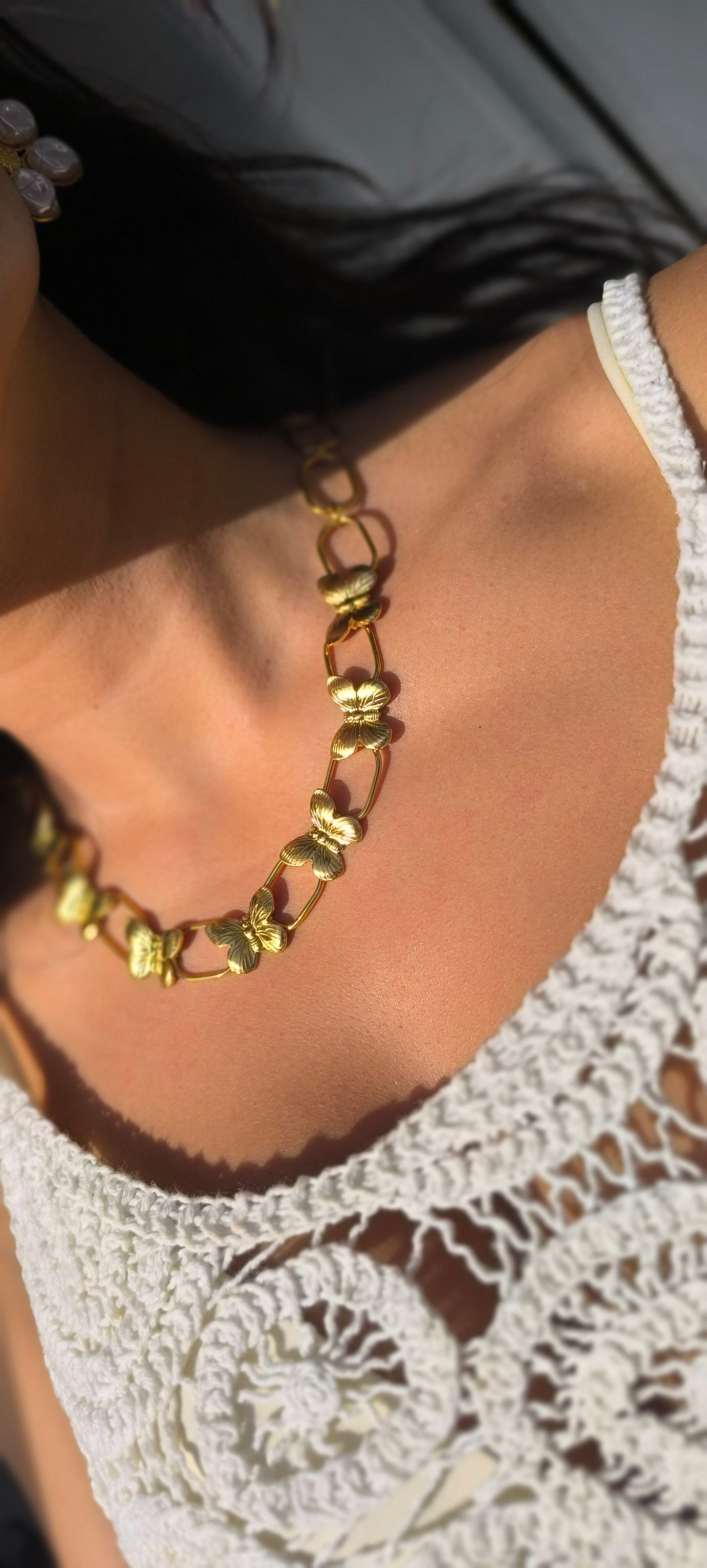 Collar de mariposas 🦋