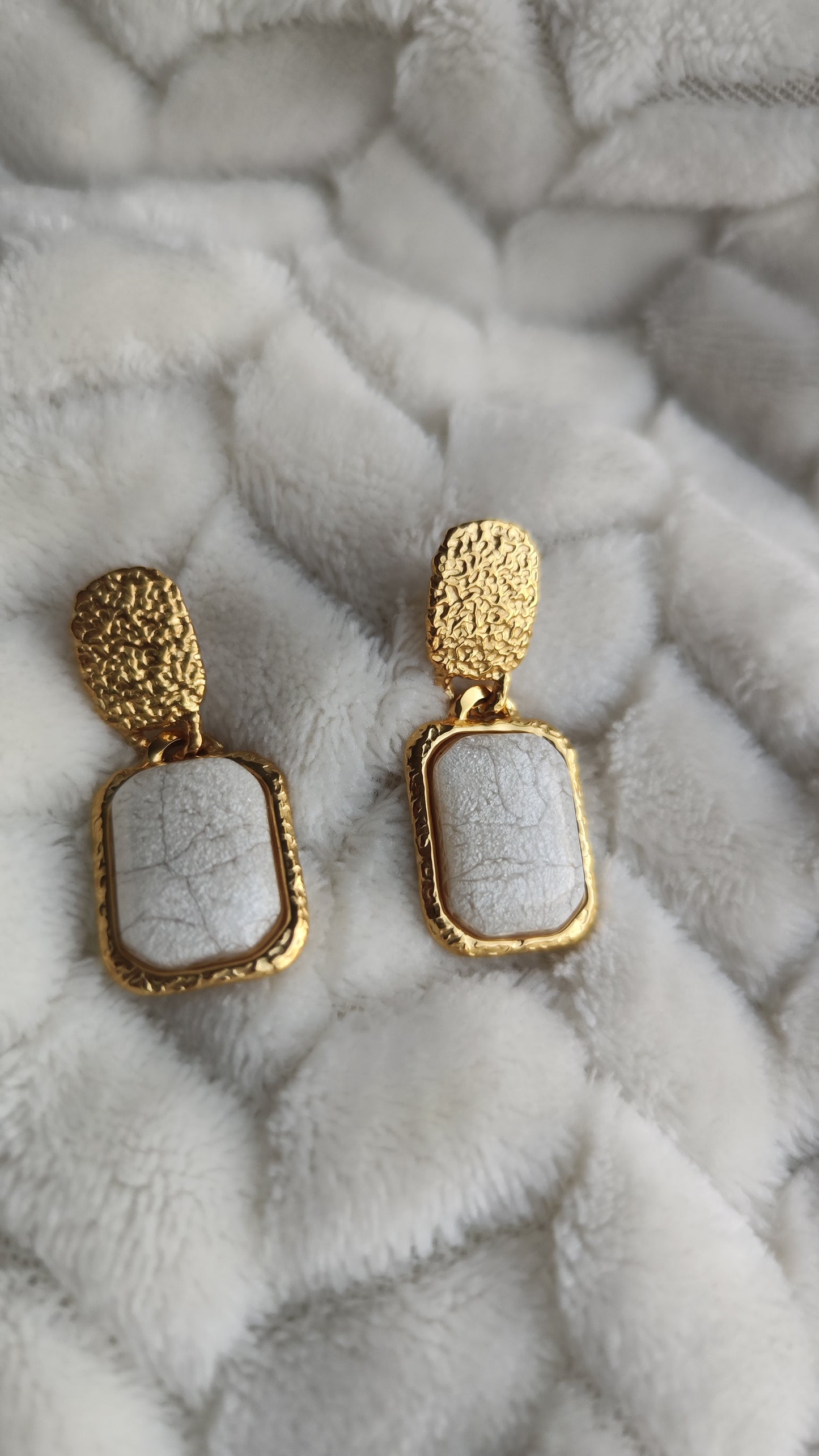 Aretes colgantes glam