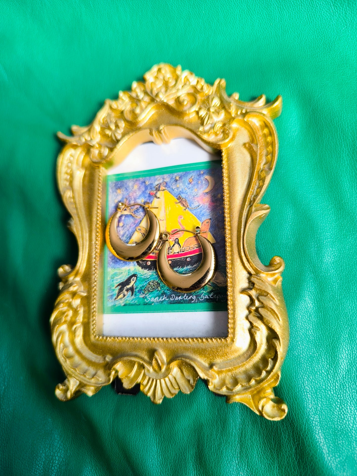 Arracadas media luna 🌙
