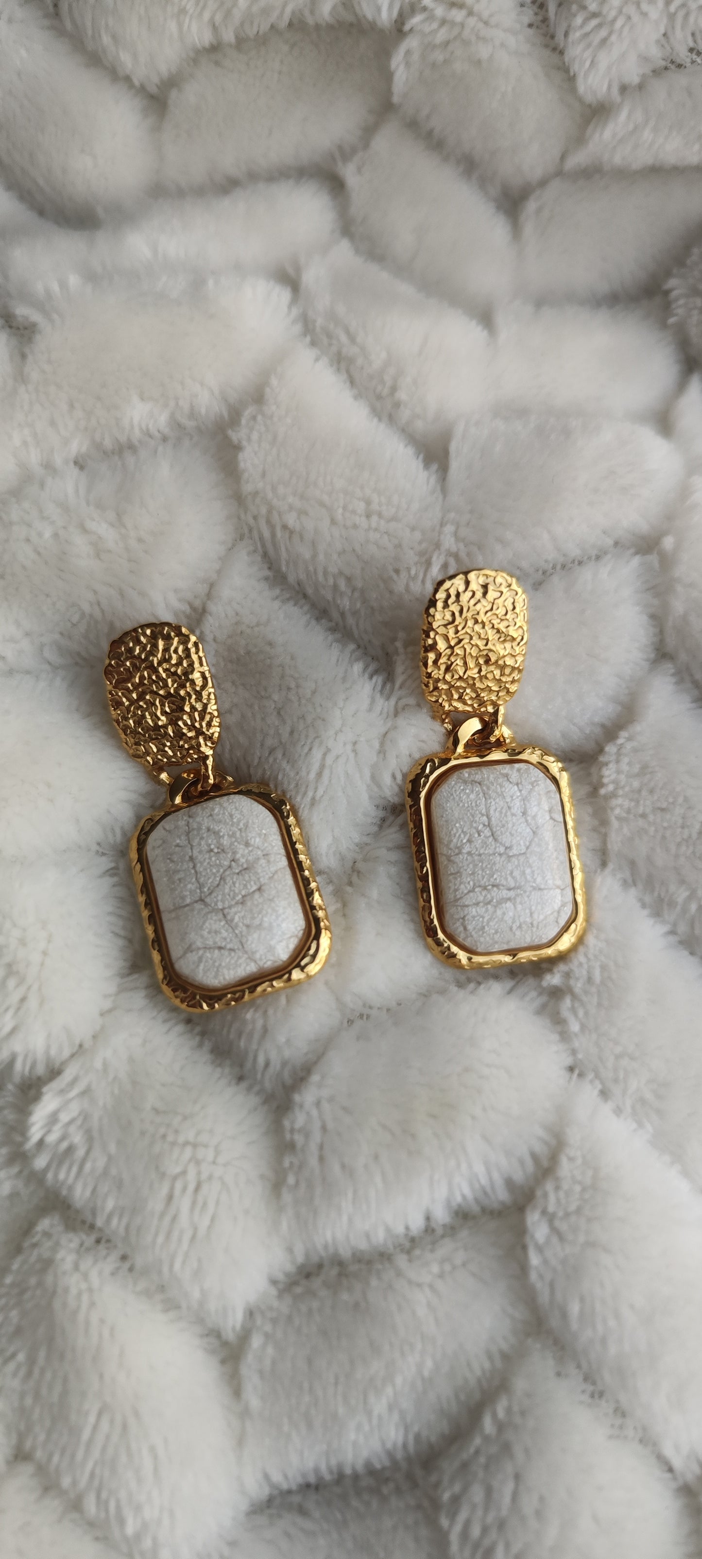 Aretes colgantes glam